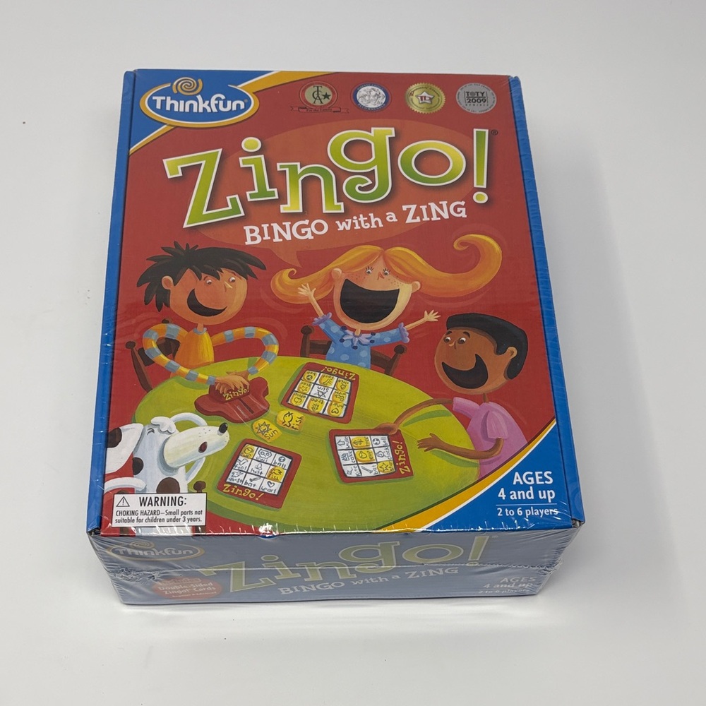 ThinkFun Zingo! Bingo Game - Red